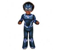 Shein Disney Disfraz Black Panther Spidey and friends infantil. Jumpsuit acolchado con cubrebotas y máscara de tela. | ✅ Entrega 48/72h