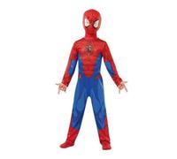 Shein Disney Disfraz Spiderman clássico infantil. Jumpsuit con detalles impresos y máscara de tela. | ✅ Entrega 48/72h