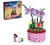 Shein Disney Encanto Maceta de Isabela, juguete de flor de orquídea construible para niños con mini-muñeca de Disney Encanto, juguete Disney para jugar y ex