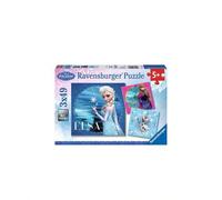 Shein Disney Frozen: Elsa, Anna & Olaf 3 x 49Pieces Jigsaw Puzzles Kids Age 5Years+ 9269