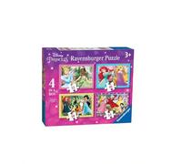 Shein Disney Princess 4 In a Box Jigsaw Puzzles Kids Age 6Years+ 7397