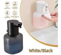 Shein Dispensador de jabón automático inteligente con sensor infrarrojo recargable de gran capacidad de 500 ml, dispensador de líquido de lavado de manos co