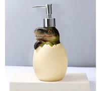 Shein Dispensador de loción con bomba de huevo de dinosaurio, jabón líquido, jabón de manos, champú, gel de ducha, apto para baños de adultos y niños, acces