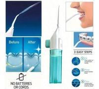 Shein Dispositivo portátil manual de alta presión para lavado dental, dispositivo de lavado de dientes, dispositivo de enjuague bucal. Material ABS, tecnolo