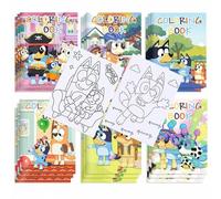 Shein Diversión creativa para colorear con Bluey - Actividades artísticas de padre e hijo con Bluey y Bingo, papel de grosor de alta calidad para colores vi