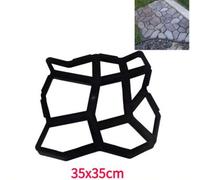 Shein DIY Path Maker Paver Molds Stone Brick Concrete Mold Concrete Cement Walk Garden Path Paving Paver Reusable Patio Molds Paviment