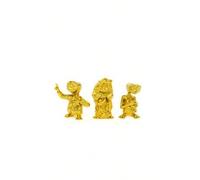 Shein Doctor Collector E.T. el Extraterrestre, Set de Mini Figuras 'Golden Edition' en Edición Limitada, Paquete con 3 Personajes de PVC de 5 cm