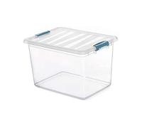 Shein DOMO PACK LIVING CAJA KATLA TRANSPARENTE 20L CON ASAS ERGONOMICAS 39X29X25,5CM