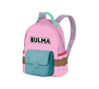 Shein Dragon Ball (Bola de Dragón) Bulma-Mochila Heady, Rosa, 24,5 x 29 cm, Capacidad 8 L