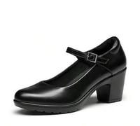 Shein DREAM PAIRS Mary Janes Zapatos de vestir de tacón alto grueso para mujer