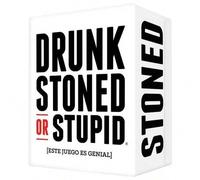 Shein Drunk, stoned or stupid - Juego de Cartas para Fiestas con Amigos - A Partir de 18 Años - A Partir de 4 Jugadores - 30 Minutos por Partida - Español -