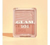 Shein DúO HíBrido De Iluminador Y Rubor Glam 101: Paleta De Rubor St. Tropez, Iluminador En Polvo, No Se Desvanece, Multiusos, No Graso, Con Brillo, Rubor S