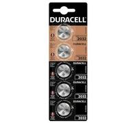 Shein Duracell - Pilas de botón de litio 2016/2025/2032 de 3 V, paquete de 5, Tecnología Baby Secure, uso en llaves con sensor magnético, básculas, elemento