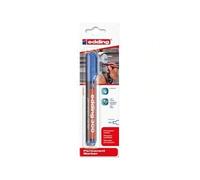 Shein edding 300 marcador permanente - azul - 1 rotulador- punta redonda 1,5-3 mm - resistente al agua, de secado rápido, rotuladores indelebles - para cart