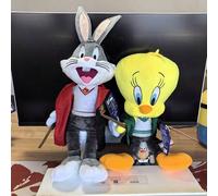 Shein Edición especial del 100 aniversario de Warner Bros. Juguetes de peluche de la serie Harry Potter y Looney Tunes - Figura de peluche de Tweety Bird d
