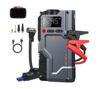 Shein Eigotrav BOX12(W150) 6000A/12000mAh cargador de arranque de batería de coche con compresor de aire de 150PSI caja de arranque USB cargador de batería