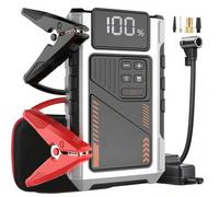 Shein Eigotrav PD-JA2(U2) Power Bank 5 en 1 de 12000mAh, arrancador de coche con pico de 6000A y compresor de aire de 150PSI, cargador de batería de coche p