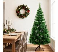 Shein El árbol verde de Navidad se puede desmontar fácilmente, y el estilo es sencillo, es un árbol de Navidad de bricolaje en varios tamaños, que se puede