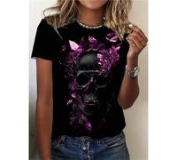 Shein El misterioso estampado de calavera lleva naturalmente un gen rebelde. Con pinceladas audaces, rompe con la rutina. Tan pronto como te lo pones, te tr
