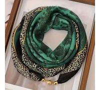 Shein Elegante bufanda con estampado de leopardo y broche de , que no se desliza fácilmente. Accesorio de moda para el cuello de mujer, disponible en 3 colo