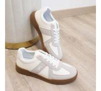 Shein Elegantes casuales de cuero sintético y gamuza, ideales para el día a día, excelentes para ir de compras, pasear por la ciudad, salidas al cine o una
