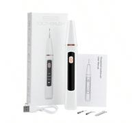 Shein Eliminador ultrasónico de sarro dental, eliminador eléctrico de cálculo dental, removedor de manchas de placa, limpiador de dientes para el hogar