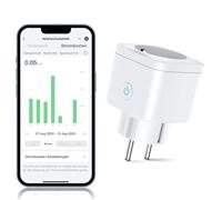 Shein Enchufe inteligente WiFi (Tipo F), Enchufe inteligente EIGHTREE, compatible con Alexa, Home, SmartThings, seguimiento del consumo de energía, control