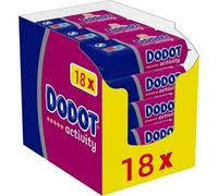Shein ✅ Entrega 24/72h Dodot Toallitas Activity para Bebé 972 toallitas , 18 Paquetes ( 18 x54 ) - Protección Máxima, pH Natural Equilibrado, Textura Extra