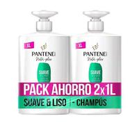 Shein ✅ Entrega 24/72h Pack 2x1000ml Pantene Champú Repara y Protege - Nutrición Pro-V con Antioxidantes, Ideal para Pelo Seco y Dañado, Sin Aceites Mineral