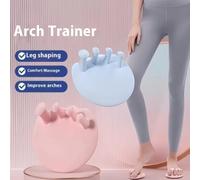 Shein Entrenador de arco, ejercitador de dedos, para corrección de pie plano, alivio de la fascitis plantar, modelado de piernas y entrenamiento de fuerza d