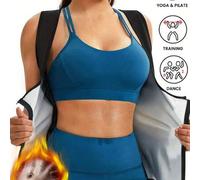 Shein Entrenador de cintura, cinturón de sudor de neopreno recortador de cintura corsé para adelgazamiento de cintura, quemador de grasa abdominal y del vie