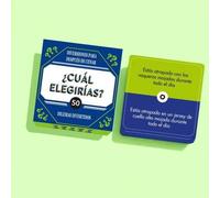 Shein Entretenimiento después de la cena: ¿Cuál debería elegir? Juego de cartas dilema divertido, juego de cartas mini para el hogar, cartas de juego de ent