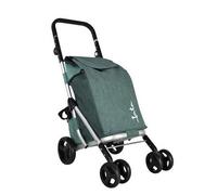 Shein ✅ ENVÍO 24-48 HORAS. JATA HCAR2501 - Carro de la Compra 4 Ruedas. De 40L con Bolsa Refrigerante para Congelados. 2 Ruedas Giratorias 360º. Carro Plega