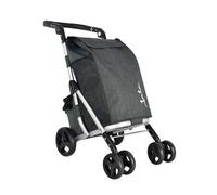 Shein ✅ ENVÍO 24-48 HORAS. JATA HCAR2502 - Carro de la Compra 4 Ruedas. De 40L con Bolsa Refrigerante para Congelados. 2 Ruedas Giratorias 360º. Carro Plega