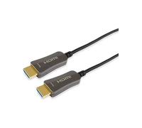 Shein Equip 119430 Cable óptico activo HDMI 2.0 AM/AM, 30 m, 4K/60 Hz
