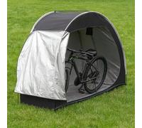 Shein Equipo de acampada para montañismo al aire libre, tienda de campaña portátil para montar en bicicleta, resistente a la lluvia, parasol portátil, coche