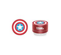 Shein ERT GROUP bocina Bluetooth Marvel Patrón Captain America 001, Altavoz portátil de 3 W, Micrófono Integrado y Radio FM, Ranura para Tarjeta Micro SD, B
