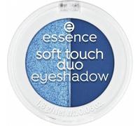 Shein Esence Soft Touch Duo Eyeshadow - Sombra de ojos n.º 03, azul, 2 tonos azules, larga duración, resultado inmediato, vegana, sin micropartículas de plá