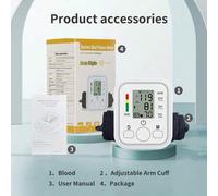 Shein Esfigmomanómetro electrónico, instrumento de medición de presión arterial de tipo de brazo superior para uso doméstico y médico