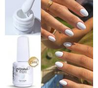 Shein 3 Piezas 15ml Esmalte De Uñas De Gel Transparente De Gelatina Popular Para Otoño E Invierno Con Remojo Led/uv, Esmalte De Uñas De Gel Para Diy, Regalo