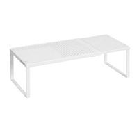 Shein Especiero, Extensible, Organizador de Cocina, Estante de Cocina, Organizador de Armario, Estante Pequeño, Metal, Encimera, Mesa, Zapatero, Blanco Mate