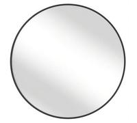 Shein Espejo Redondo, Espejo de Baño para Pared de 61 Cm, Marco de Metal, Fácil Montaje, Espejo de Pared Moderno para Baño, Sala de Estar, Dormitorio, Entra