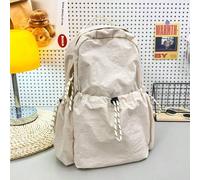 Shein Esta es una mochila de unicolor que se puede llevar en ambos hombros, al hombro y como equipaje de mano. Adecuada para uso diario, ir y venir del trab
