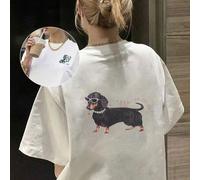 Shein Esta es una prenda personalizada de nuestra colección Primavera/Verano 2026. Es una elegante camiseta blanca de manga corta y cuello redondo, confecci