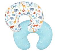 Shein Esta funda de almohada de lactancia para recién nacidos es extraíble y tiene un bonito estampado. Es apta para la lactancia materna y el biberón, tant