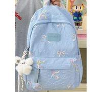 Shein Esta mochila tiene un diseño muy orientado, y está decorada con lazos. Según los diferentes usos de las mochilas, se dividen en mochilas para computad