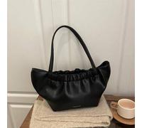 Shein Esta nueva bolsa de nube fruncida de moda retro se caracteriza por un diseño ligero y minimalista. Presenta un unicolor y una superficie suave, junto