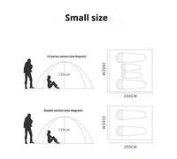 Shein Esta tienda automática para 3-4 personas cuenta con varillas de fibra de vidrio, tela de lona Oxford cuadrada y un montaje rápido de 3 segundos. Es un