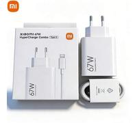 Shein Estación de carga de escritorio de 220-240V tipo C E F enchufe europeo Xiaomi Original 67W de carga súper rápida (versión internacional) que incluye a