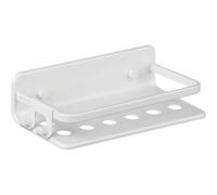 Shein Estante de ducha Tatay con colgador de aluminio, 100% resistente a la oxidación, aluminio anodizado, diseño moderno, garantía de 10 años. Chapado en c